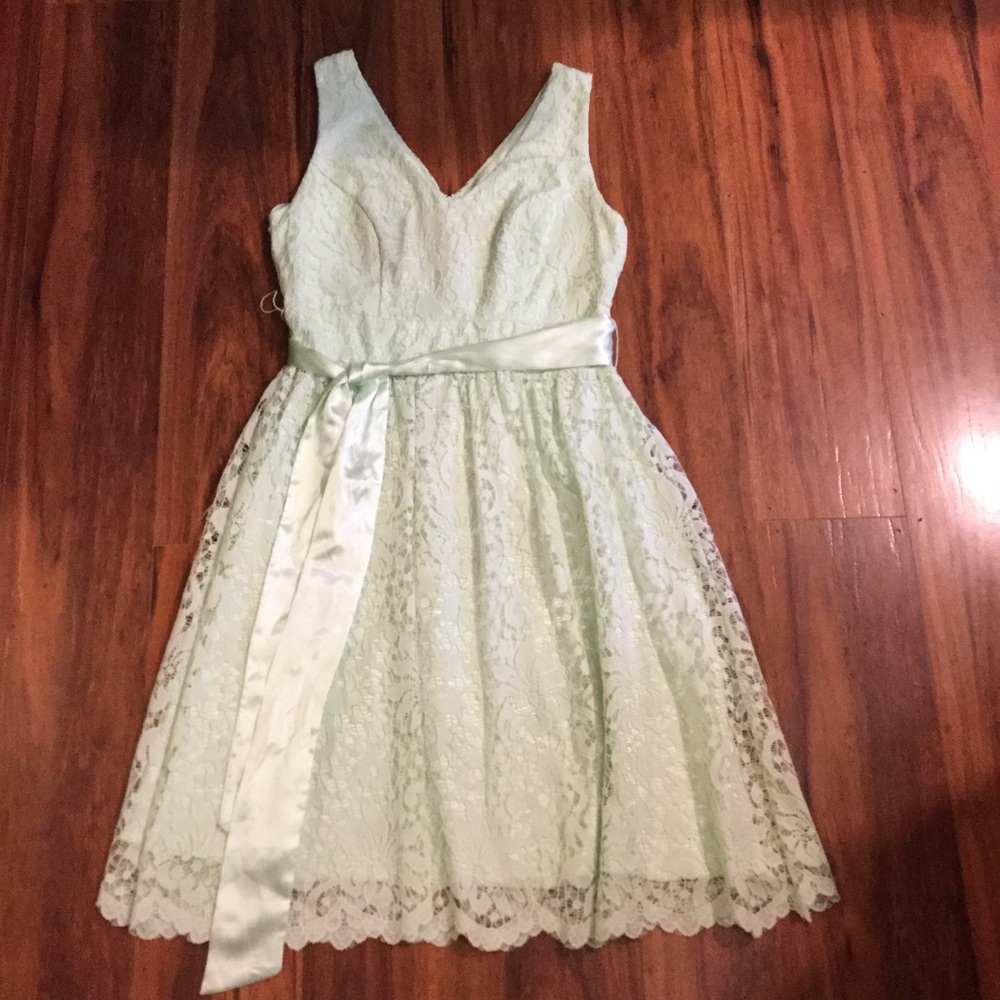 Green mint beautiful dress 👗